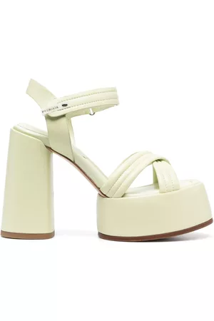 Premiata 130mm crossover-strap platform sandals