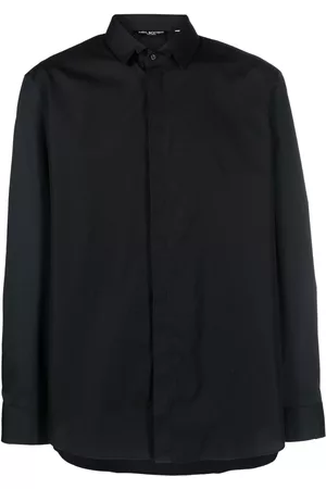 Neil Barrett Men Long sleeves - Long-sleeve cotton shirt
