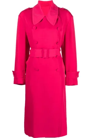 PALTÒ Oversized-collar trench coat