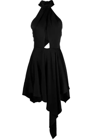 Stella McCartney Asymmetric halterneck dress
