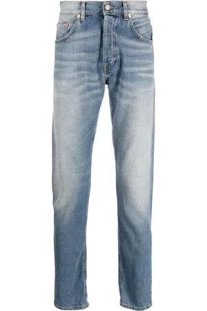 Dondup Men Straight - Faded effect straight-leg jeans