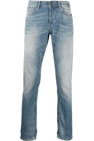 Dondup Men Straight - Mid-rise straight-leg jeans