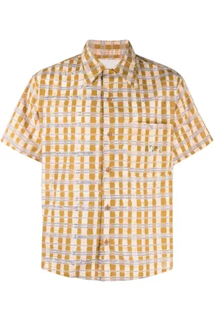 Story Shore checked cotton shirt