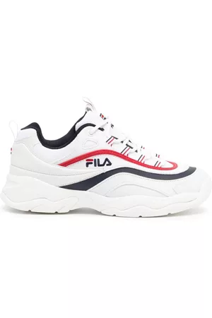 Fila Men Sneakers - Logo-print chunky-sole sneakers