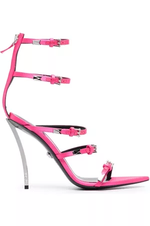 VERSACE Pin-Point 120mm strappy sandals