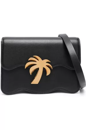 Palm Angels Palm Beach leather shoulder bag