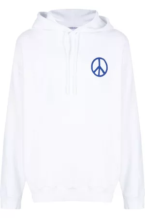 MARCELO BURLON Men Sweatshirts - County Peace printed hoodie
