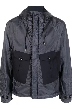 Ten Cate Men Rainwear - Two-tone hooded rain jacket