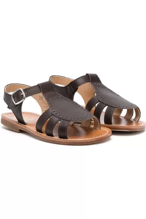 GALLUCCI Open toe cut-out sandals