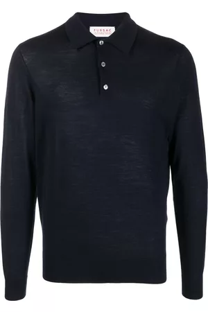 Fursac Long-sleeved wool polo shirt