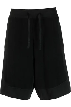 Stone Island Drawstring-waist cotton track shorts