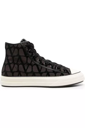 VALENTINO GARAVANI Tootaloop logo-print hi-top sneakers
