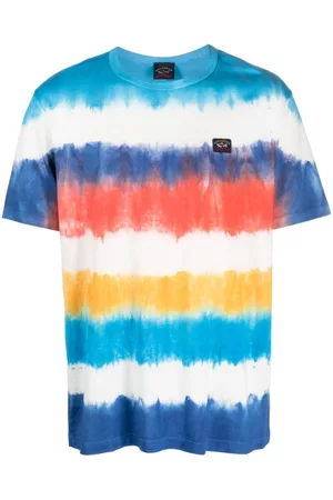 Paul & Shark Tie-dye print cotton T-shirt