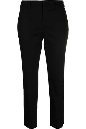 PT Torino Pressed crease stretch-cotton trousers