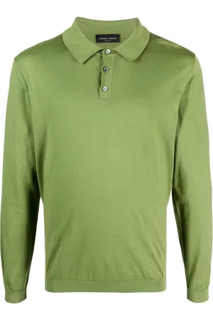 Roberto Collina Men Polo Shirts - Cotton polo shirt