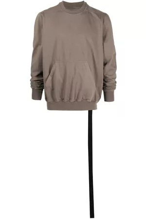 Rick Owens Crew-neck cotton sweatshirt