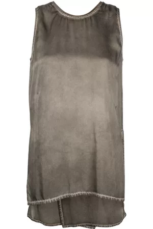UMA WANG Sleeveless silk top