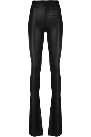 Rick Owens Side-slit flared trousers