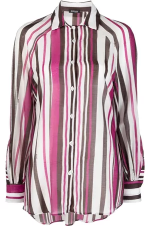 Kiton Striped silk shirt