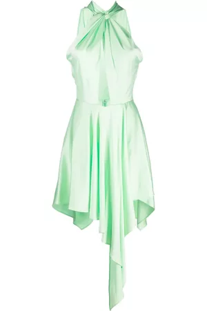 Stella McCartney Asymmetric halterneck dress