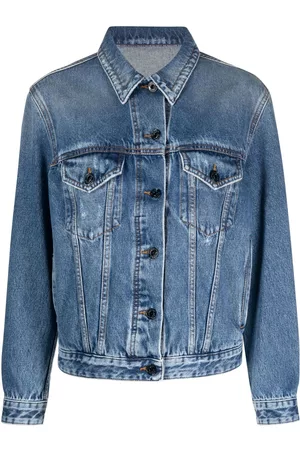 Jacob Cohen Distressed denim trucker jacket
