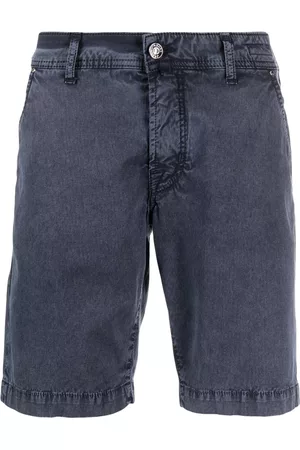 Jacob Cohen Men Shorts - Mid-rise denim shorts