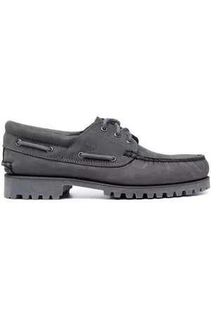 Timberland Men Shoes - Lace-up suede boat shoes
