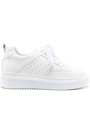 Sarah Chofakian Elise low-top leather sneakers