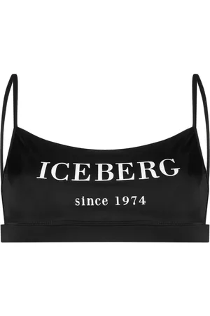 Iceberg Heritage logo-print bikini top