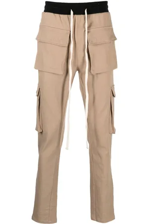 MOUTY Cargo-pocket tapered trousers