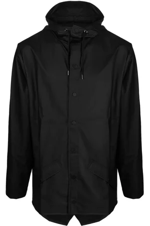 Rains Men Jackets - Hooded water-resistant jacket