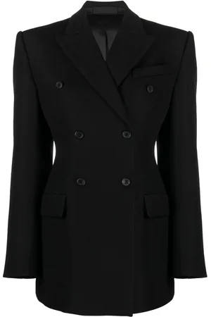 WARDROBE.NYC Contour double-breasted blazer