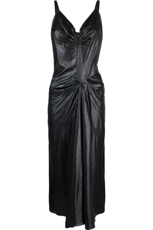 Maison Margiela Moiré-effect midi dress