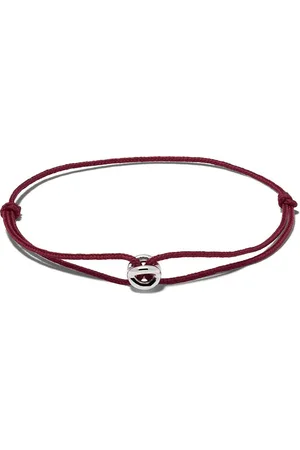 Le Gramme Maillon cord bracelet
