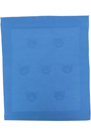 LITTLE BEAR Bear-motif cotton blanket