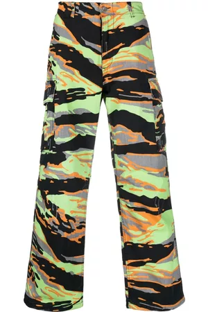 ERL Graphic-print cargo trousers