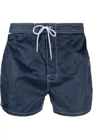 Sundek Men Swim Shorts - Stripe-detail swim shorts