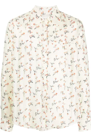 Youths in Balaclava Floral-print long-sleeve shirt