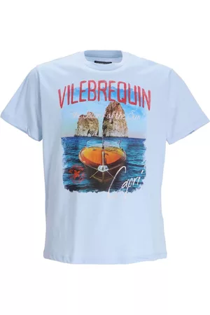 Vilebrequin Men Short Sleeve - Graphic-print cotton T-shirt