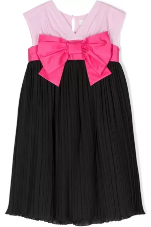 MONNALISA Bow-detailing sleeveless dress