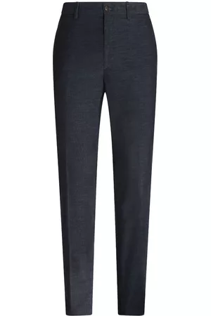 Etro Men Formal Pants - Tailored slim-cut trousers