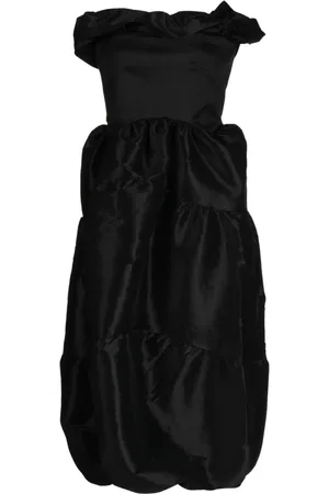Kika Vargas Laila ruffled strapless dress
