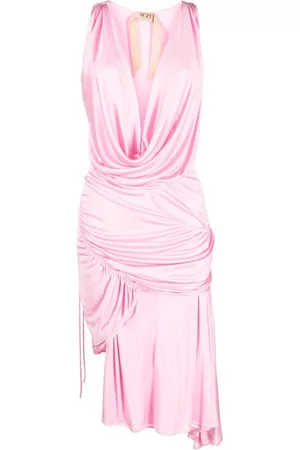 Nº21 Asymmetric draped dress