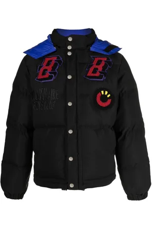 Billionaire Boys Club Logo-patch padded jacket
