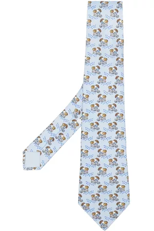 Hermès Men Accessories - Pre-owned rice plantation print silk necktie