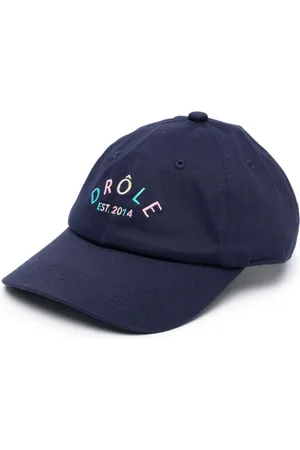 Drôle de Monsieur Logo-embroidered cotton cap