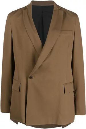 COSTUMEIN Off-centre button lyocell blazer