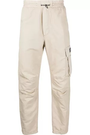 Iceberg Men Pants - Institutional logo-patch trousers