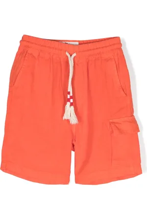MC2 SAINT BARTH Marseille tassel-detail linen shorts
