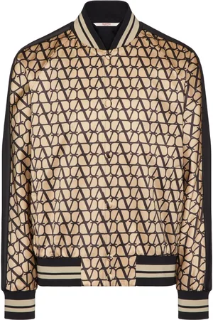VALENTINO GARAVANI Toile Iconographe bomber jacket